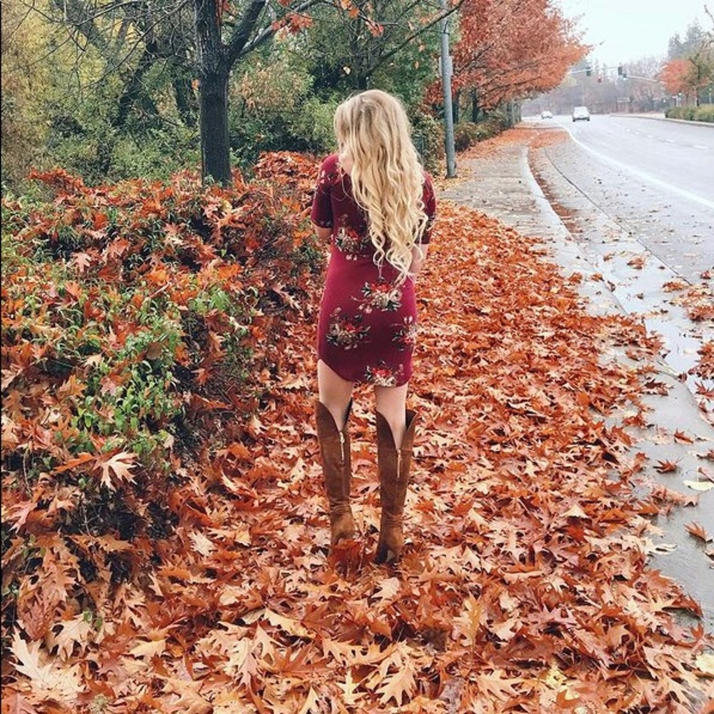 Stretchy mini dress